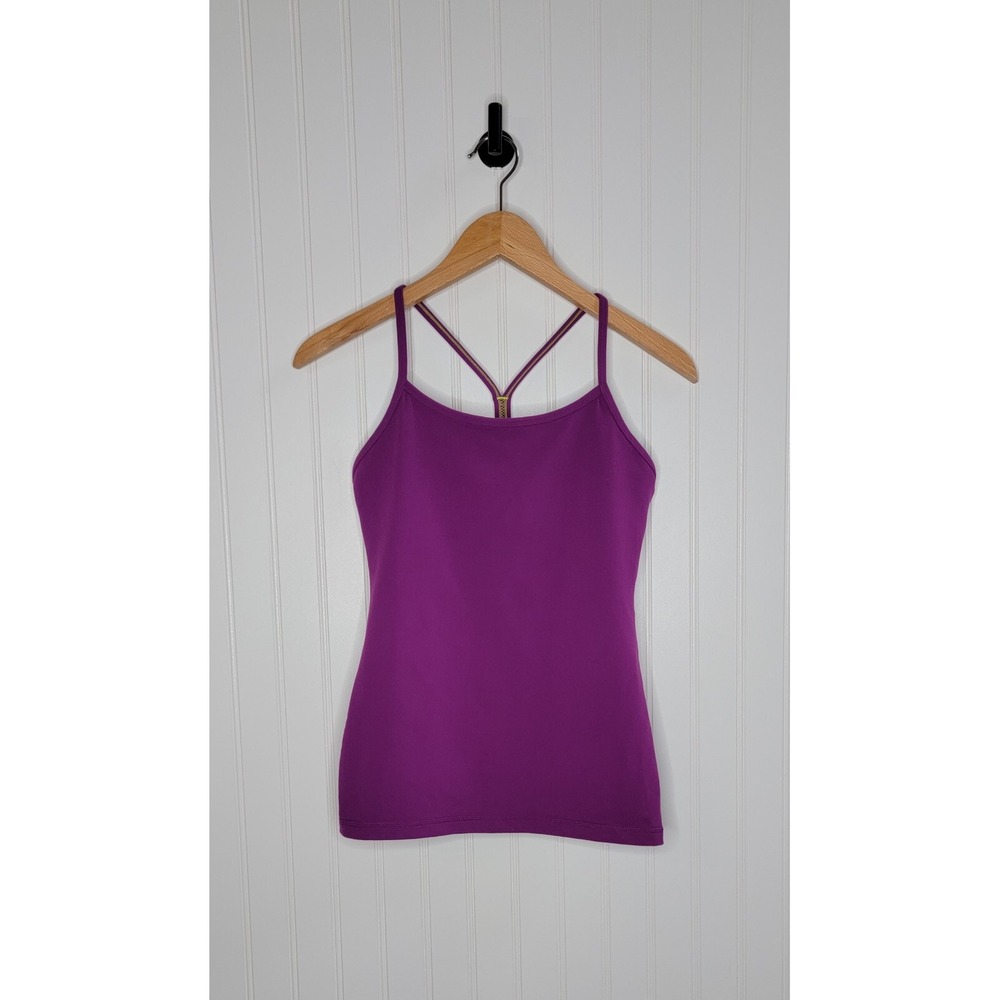 Lululemon Power Y Tank Women's Size 6 Solid Purple